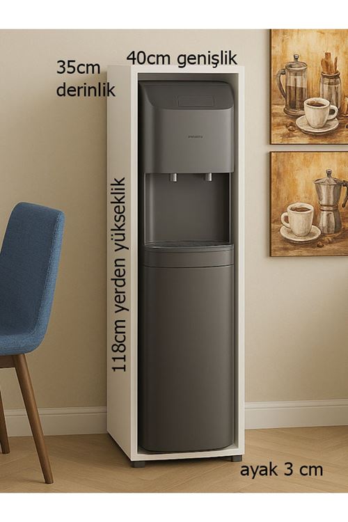 gizli damacanalı sebil dolabı kapaksız